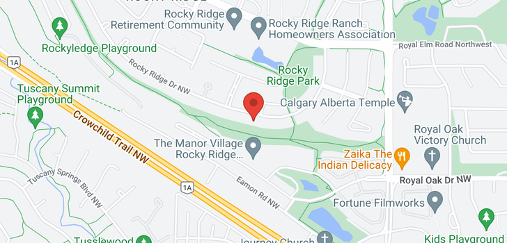 map of 191 Rocky Ridge Drive NW